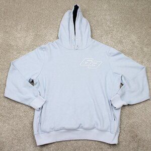 AMG Petronas F1 Formula One Hoodie Adult Large Blue Mercedes Hooded Sweatshirt
